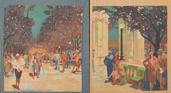 Puzzles separated