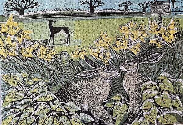 Flame Tree 1000pc Angela Harding Look Out 29x20in 67981102185 n