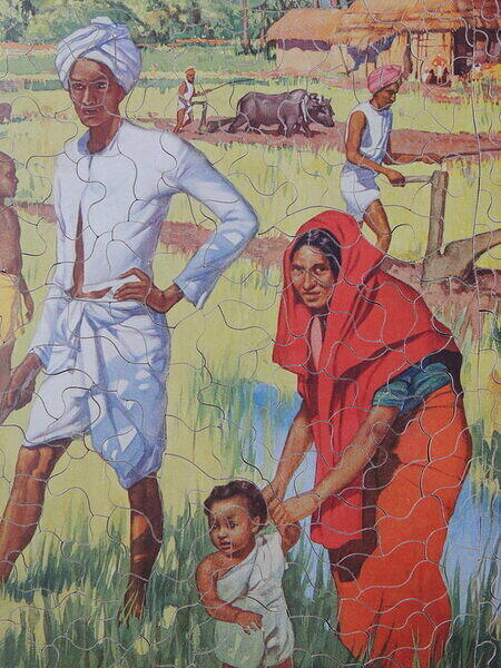 On an Indian Farm (Detail 1).JPG