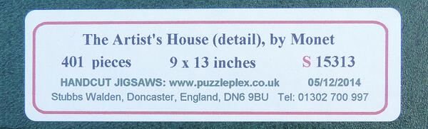 Artist's House (Label).JPG