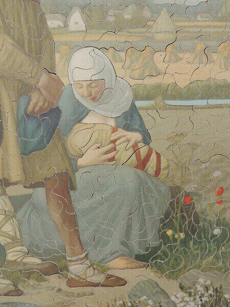 Reading Wycliffe's Bible (Detail 2).JPG