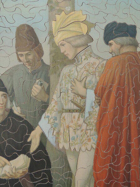 Reading Wycliffe's Bible (Detail 3).JPG