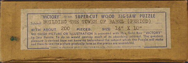 BUILDING THE TOWER OF BABEL (LABEL).jpg