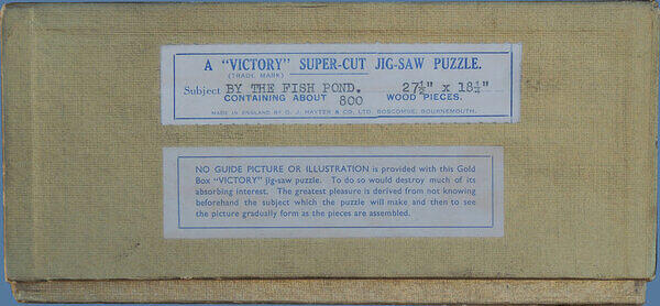 By the Fish Pond (Label).JPG