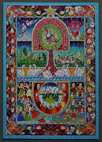 Wentworth 500pc 12 Days of Christmas R Arbuckle