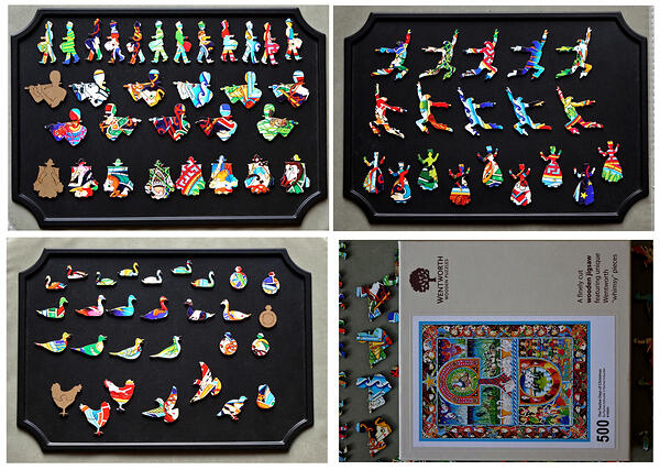 Whimsies, 500pc 12 Days of Christmas by Rachel Arbuckle