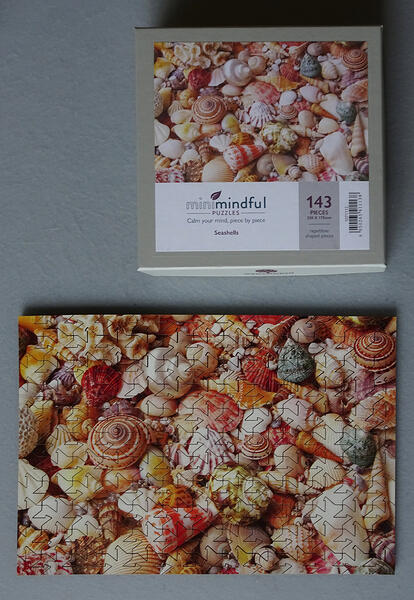 143pc Minimindful Seashells, Tessellation Cut