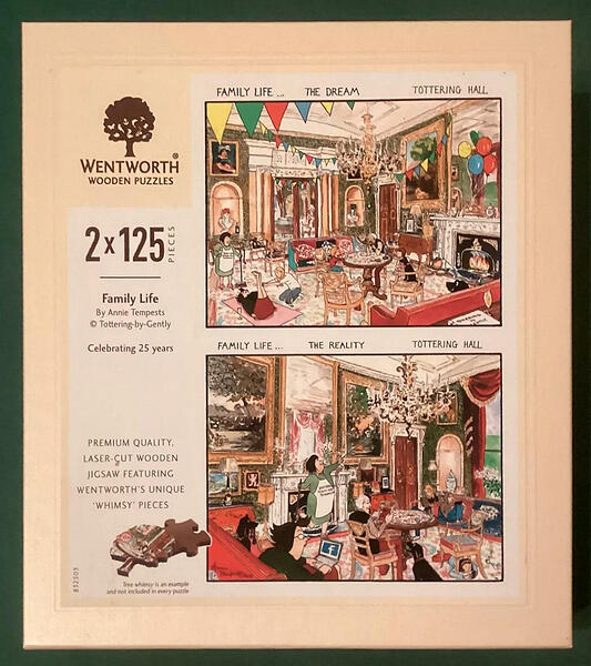 Wentworth 2x125pc Dream & Reality at Tottering Hall, Annie Tempest Celebrating 25 Years.