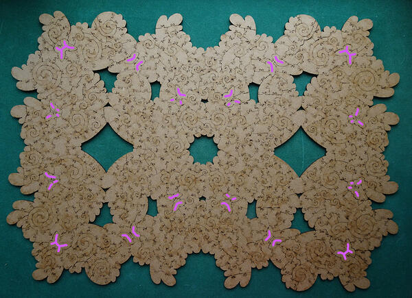 Butterflies, 450pc Butterfly Botanica