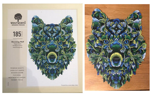 Wentworth 185pc Blooming Wolf Filippo Cardu, Vine-Cut