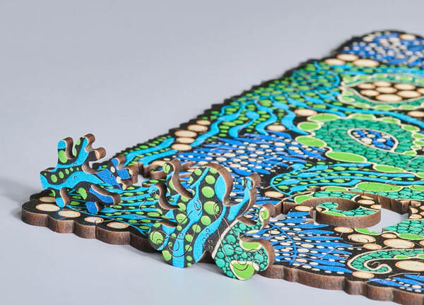 Detail Octopus Odyssey 250pc Vine-cut