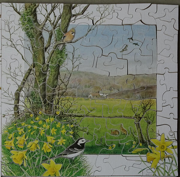 March 120pc no223 Calendar Series 9x9in