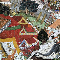 Battle For Fort Chittor By Emperor Akbar