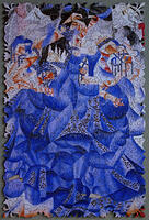 Blue Dancer by Severini, 200pc Fine Arts Cut