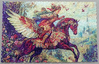 Winged Horse & Rider, Acrylic 500pc