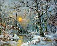 Vinter i skogen