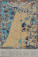 Picture Map of The Holy Land