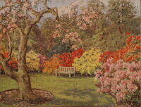 Azaleas and Magnolias, Kew Gardens