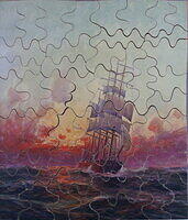 Sailing Home at Sunset