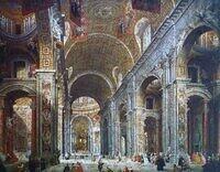 Interior of St. Peter's, Rome