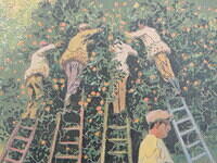 The Orange Crop (Detail 1)