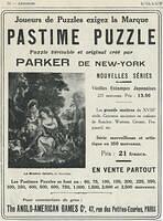 FRENCH PASTIME ADVERT