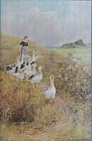 Homeward Returning (Goose Girl)