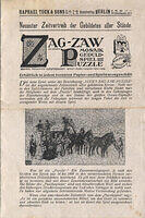 c1913-Zag-Zaw Mosaik-German Leaflet