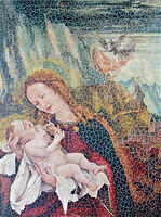 La Vierge et l'Enfant (Retable d'Issenheim)