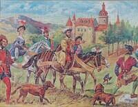Hunting with Falcon (Period)