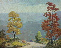 Autumn in the Smokies (Landscape)
