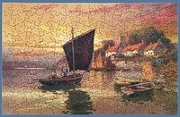 Untitled-Boats by the Shore