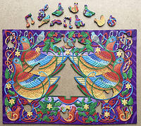 Whimsies & Dropout, 250pc Four Calling Birds