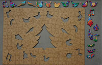 Rear 250pc Four Calling Birds, Whimsies Out