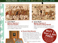 Wentworth Whimsy29 Extract Bayeux Tapestry Titles & Offer, Spring 2005