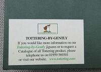 Label Tottering By Gently, 250pc The Guest From Hell