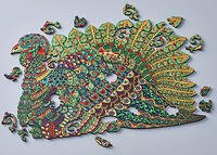 Xmas25 Vine Cut Magnificent Turkey by Delyth Angharad 220pc 440pc