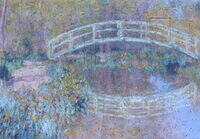 Japanese Bridge in the Artist's Garden (Detail), The