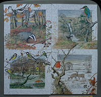 Four Months November - February, Meredith Worsfold Calendar Series