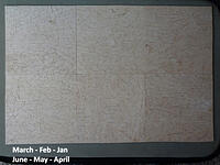 Rear Calendar Series January - June