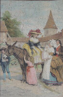 Untitled-In the Courtyard